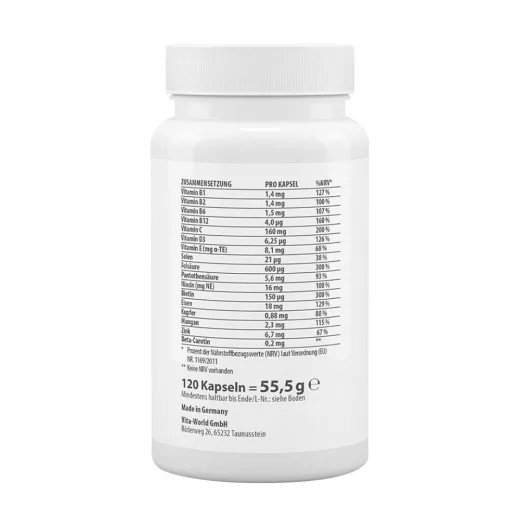 Vitaworld Multiplex A-z Without Vitamin K 120 Capsules