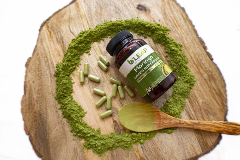 B'leaf Nature Moringa Leaf Powder 90 Capsules in Pakistan