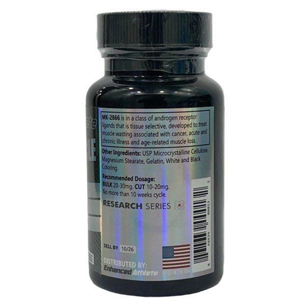 Enhanced Athlete MK-2866 Ostarine 10mg 60 Capsules
