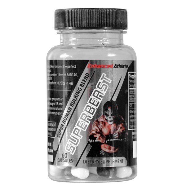 Enhanced Athlete SUPERBEAST S23 + RAD-140 + LGD-4033 60 Capsules