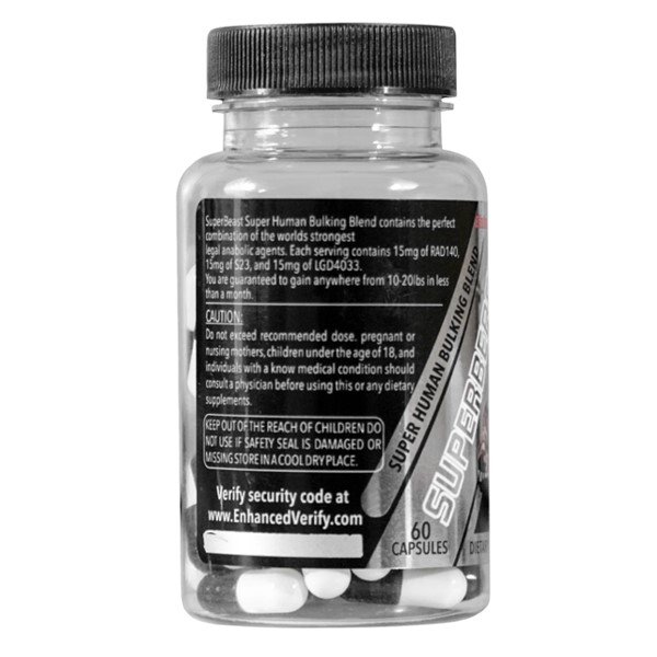 Enhanced Athlete SUPERBEAST S23 + RAD-140 + LGD-4033 60 Capsules
