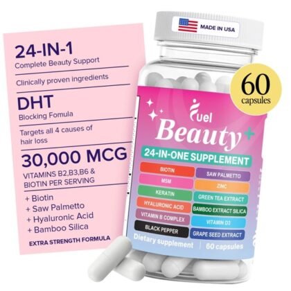 Fuel Beauty 24-in-1 60 Capsules Hair & Beauty Support in Pakistan