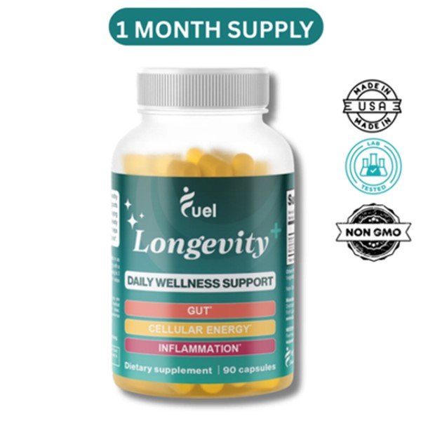 Fuel Longevity+ Daily Wellness Support 90 Capsules