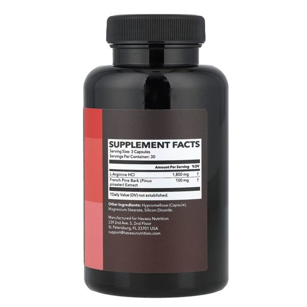 Havasu Nutrition L-Arginine Circulation Formula + Pine Bark