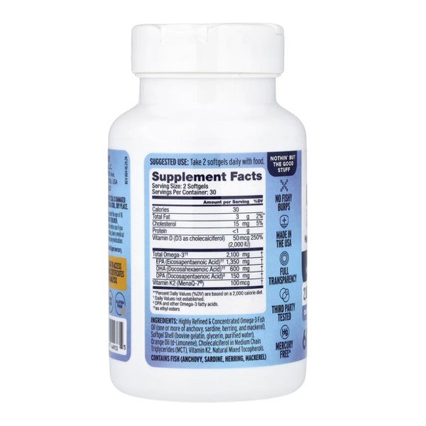 OceanBlue Professional Omega-3 2100 60 Softgels
