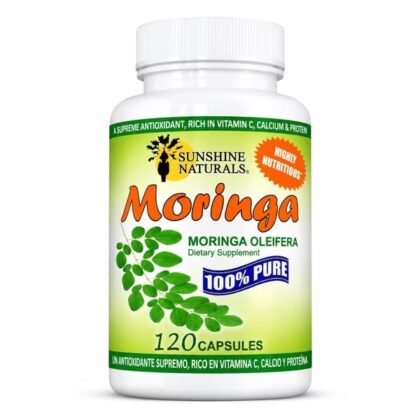 Sunshine Naturals Moringa Leaf Moringa Oleifera 120 Capsules