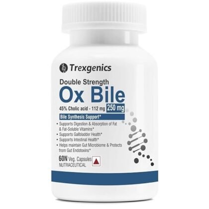 Trexgenics Ox Bile Extract 250mg 45% Cholic Acid in Pakistan