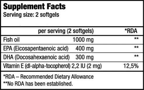 BioTechUSA Omega 3 50 Softgels