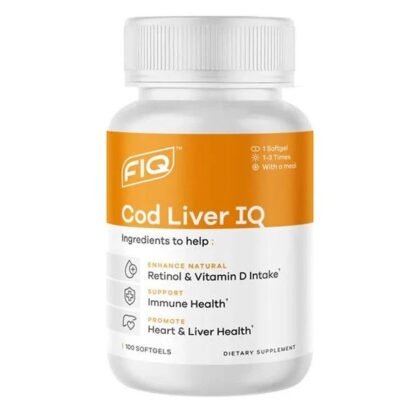 FIQ Cod Liver IQ 100 Softgels in Pakistan