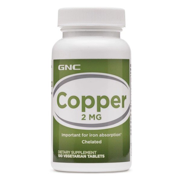 GNC Copper 2mg 100 Tablets in Pakistan