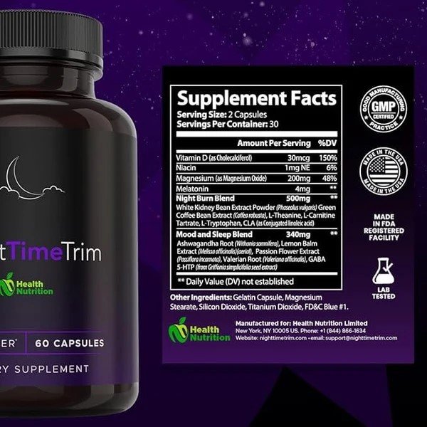 NightTimeTrim 60 Capsules in Pakistan