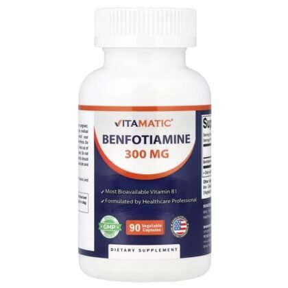 Vitamatic Benfotiamine 300mg 90 Vegetable Capsules in Pakistan