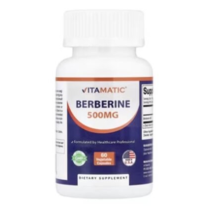 Vitamatic Berberine 500mg 60 Vegetable Capsules in Pakistan