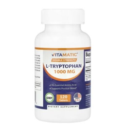 Vitamatic L-Tryptophan 1000mg 120 Tablets in Pakistan