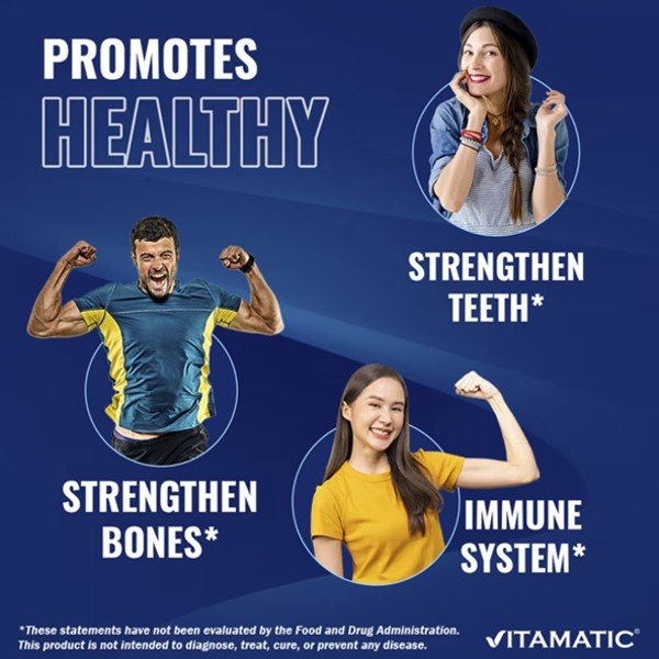 Vitamatic Vitamin D3 50,000 IU 60 Capsules in Pakistan